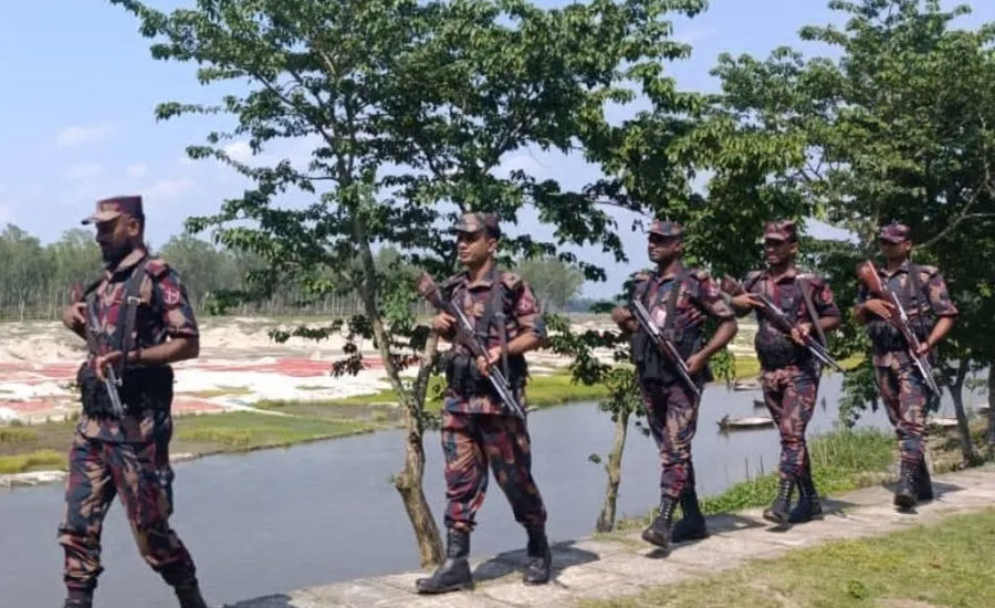 বাঁশঝাড়িয়া সীমান্তে বিএসএফের গুলিতে দুই বাংলাদেশি আহত