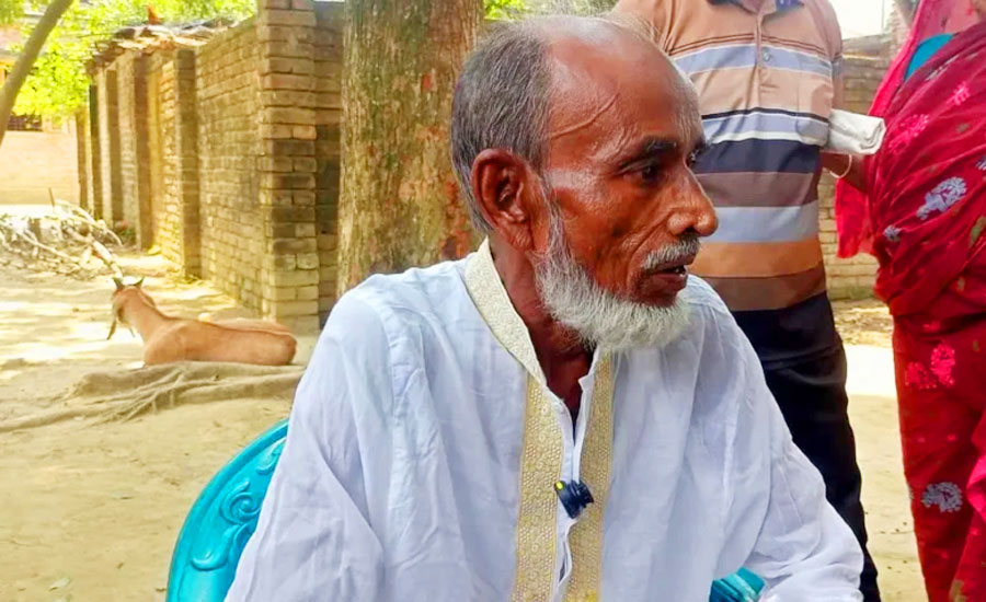 ৩৮ বছর পর বাড়ি ফিরলেন জাবেদ আলী, মেনে নেননি স্ত্রী