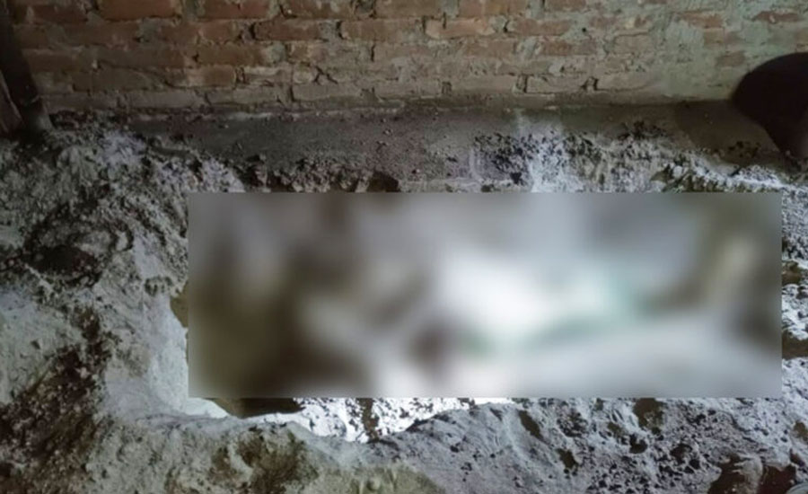 বৃদ্ধা মাকে হত্যা করে ঘরে পুঁতে রাখার অভিযোগ, ছেলে পলাতক