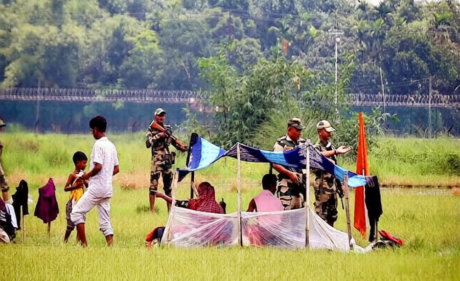 ঠাকুরগাঁও সীমান্তে ঠেলে পাঠানো ১১ জনকে ফিরিয়ে নিয়েছে বিএসএফ