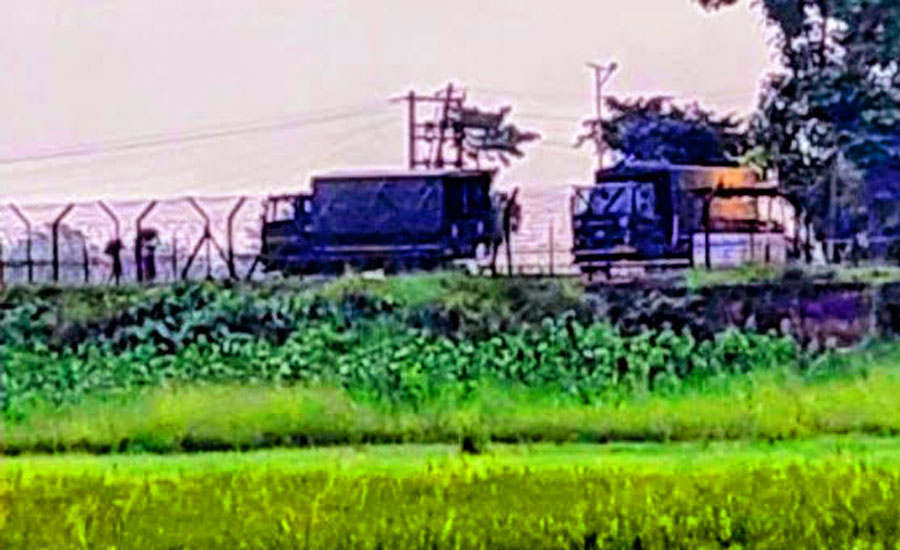 কুড়িগ্রামের রৌমারী সীমান্তে বিএসএফ- এর পুশইন চেষ্টা ব্যর্থ, সতর্ক অবস্থানে বিজিবি