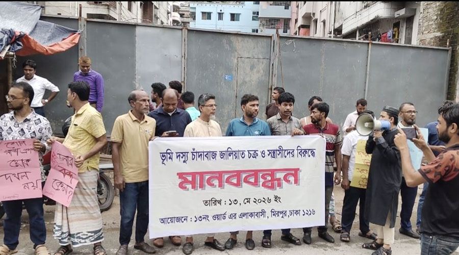 মিরপুর ৬০ ফিটে অবৈধ ভবন নির্মাণে থামছেই না অনিয়ম, অভিযানের পরও ফের শুরু কাজ