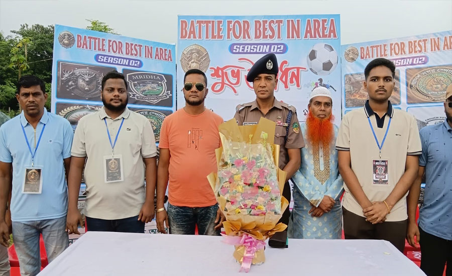 মৈরাণে তরুণদের নতুন ঠিকানা মুসাফা ইয়থ ক্লাব উদ্বোধন, ফুটবল উৎসবে মুখর এলাকা