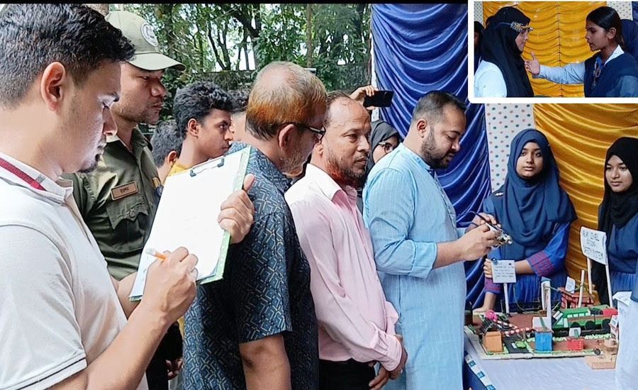 তেঁতুলিয়ায় মেধা, বিজ্ঞান ও উদ্ভাবনী আইডিয়া প্রদর্শনী কর্মসূচি অনুষ্ঠিত