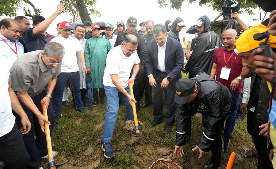 জিয়াউর রহমানের স্মৃতিবিজড়িত পাতলী খাল পুনঃখনন উদ্বোধন করলেন প্রধানমন্ত্রী