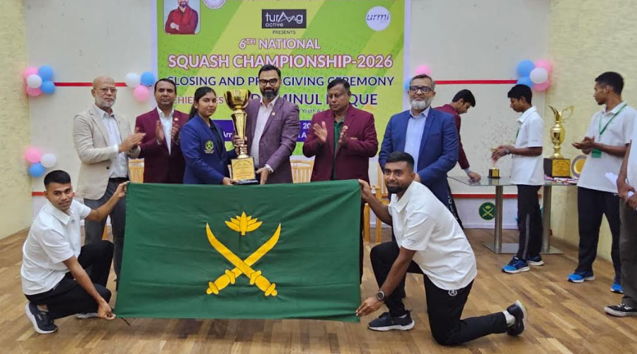 শেষ হলো টুরাগ অ্যাক্টিভ ৬ষ্ঠ জাতীয় স্কোয়াশ চ্যাম্পিয়নশীপ ২০২৬