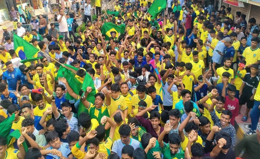 ব্রাজিলের সংবাদমাধ্যমে বাঙালির ফুটবল উন্মাদনা