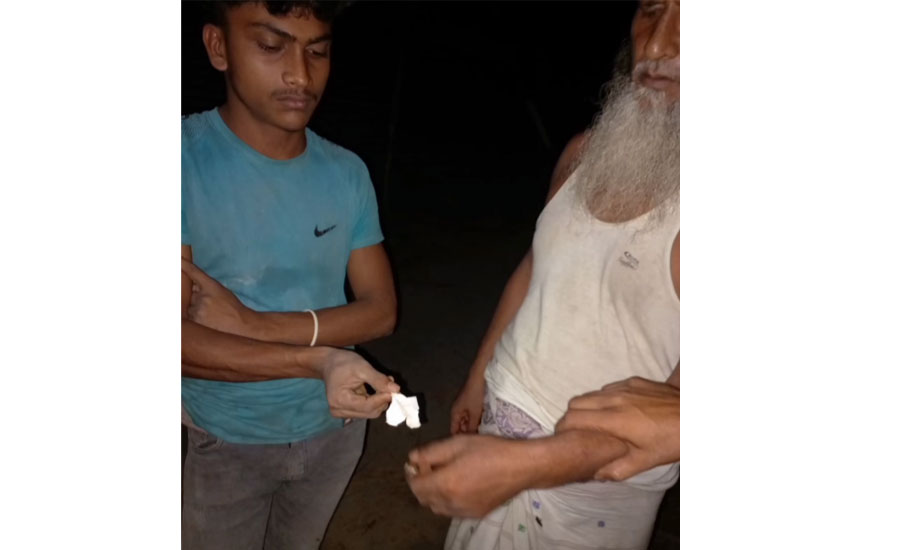 মাদকবিরোধী অভিযানে দেলদুয়ারে যুবক গ্রেপ্তার