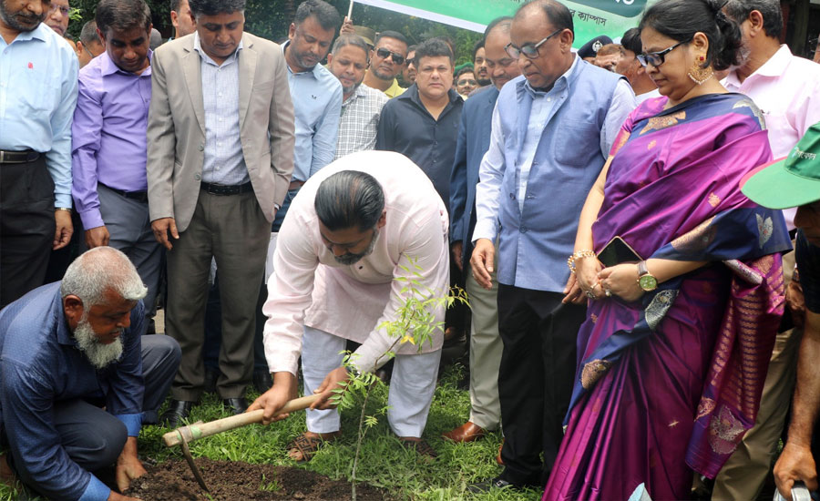 বাউবিতে বৃক্ষরোপণ কর্মসূচি ২০২৬-২০৩০ উদ্বোধন, সবুজ ক্যাম্পাস গড়ার প্রত্যয়