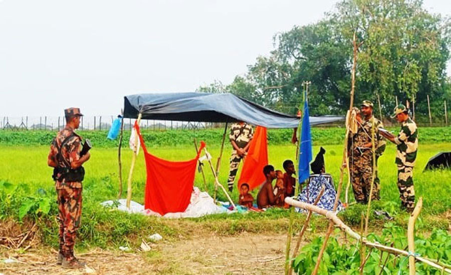 রৌমারী সীমান্তে বিএসএফের পুশইন চেষ্টায় ৫ যুবকের জীবন অনিশ্চিত 