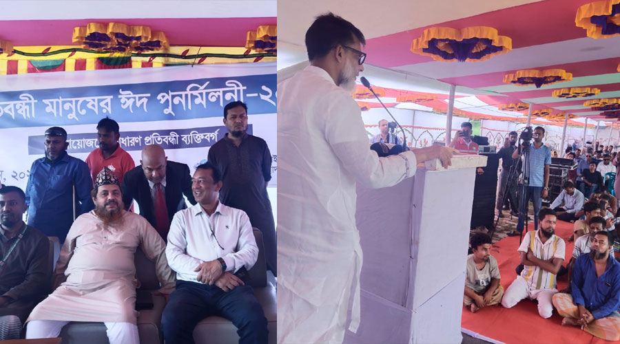 ঢাকায় প্রতিবন্ধী মানুষদের ঈদ পুনর্মিলনী, অংশ নিলেন দেড় হাজারের বেশি মানুষ
