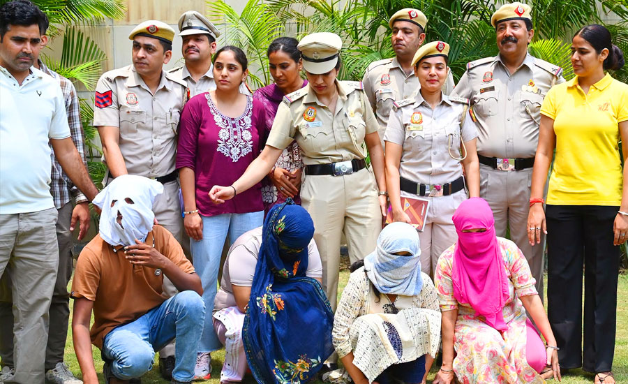  ভারতের রাজধানী শহর দিল্লিতে চক্রটি এভাবে রীতিমতো একটি শিশু বাজার গড়ে তুলেছিল।  ছবি: ফেসবুক