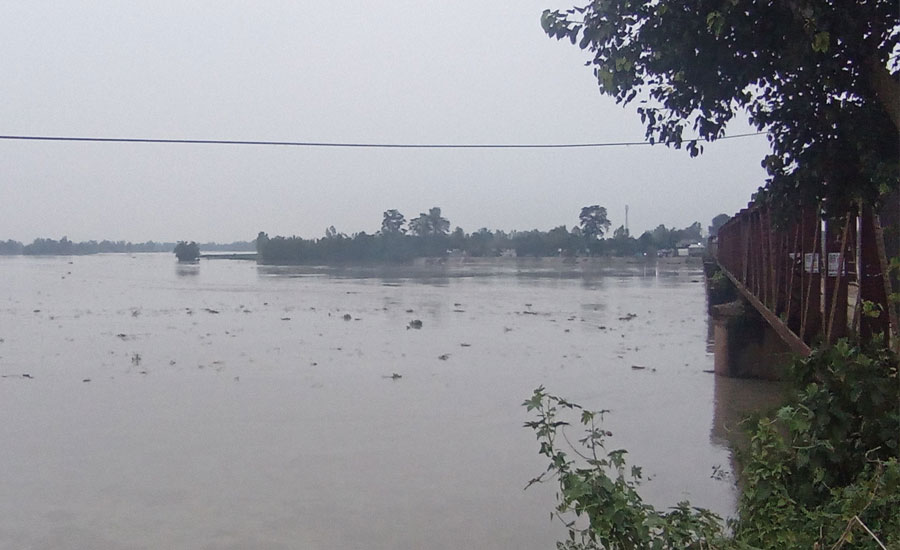 দুধকুমারের পানি বাড়ায় প্লাবিত নিম্নাঞ্চল, বন্যার শঙ্কা