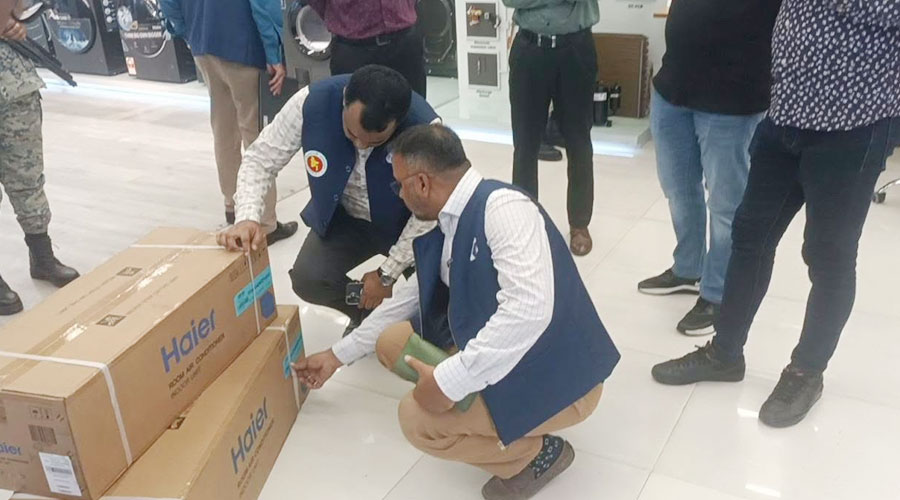 বিএসটিআইয়ের অভিযানে হায়ার বাংলাদেশকে জরিমানা