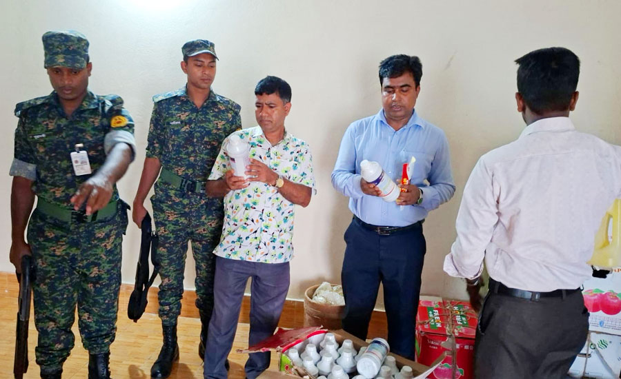 চাঁদপুরে গবাদি পশুর ভেজাল ওষুধ প্রস্তুতের দায়ে ভোক্তা অধিকারের জরিমানা  