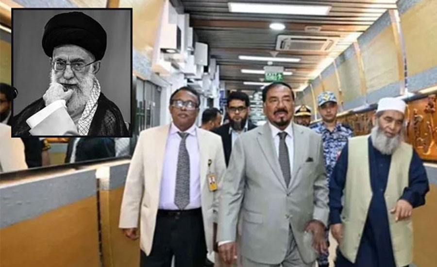 খামেনির জানাজায় অংশ নিতে ইরানের পথে স্পিকার