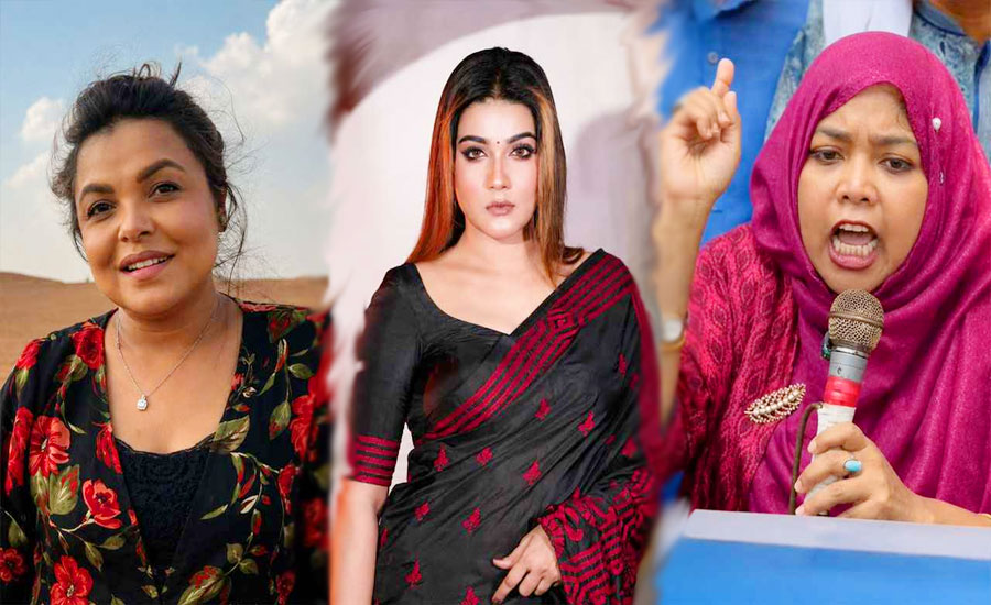 জুলাই নিয়ে কটাক্ষ: শাওন, মাহিসহ তিনজনের বিরুদ্ধে থানায় জিডি 