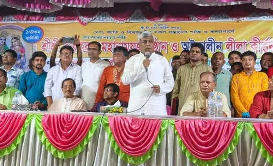যশোরের নীলগঞ্জ মহাশ্মশানে নবনির্মিত নাটমন্দির উদ্বোধন