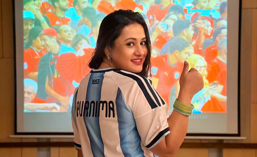 আর্জেন্টিনার জয়ে উচ্ছ্বসিত পূর্ণিমা বললেন, মেসি দেখিয়ে দিলেন