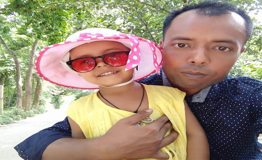নরসিংদীতে ভারি বর্ষণে মাটির ঘরের দেয়াল ধ্বসে শিশুর মৃত্যু