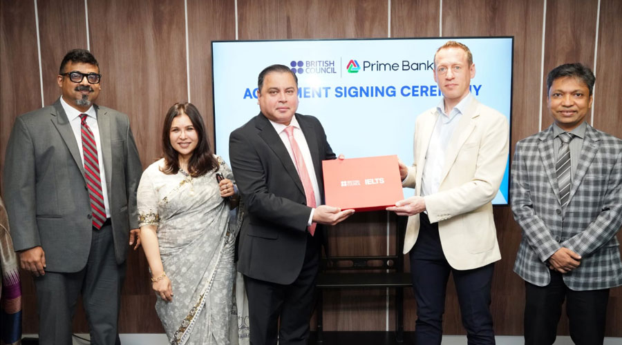 ব্রিটিশ কাউন্সিলের সঙ্গে প্রাইম ব্যাংকের চুক্তি