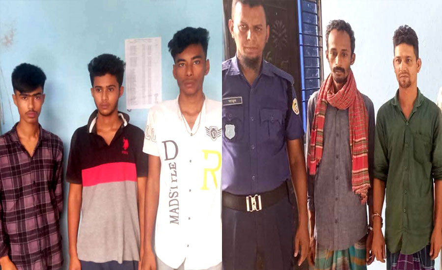 নেছারাবাদে ইয়াবা গাঁজাসহ পাঁচ যুবক গ্রেফতার এক গাঁজাসেবীর জেল ও জরিমানা
