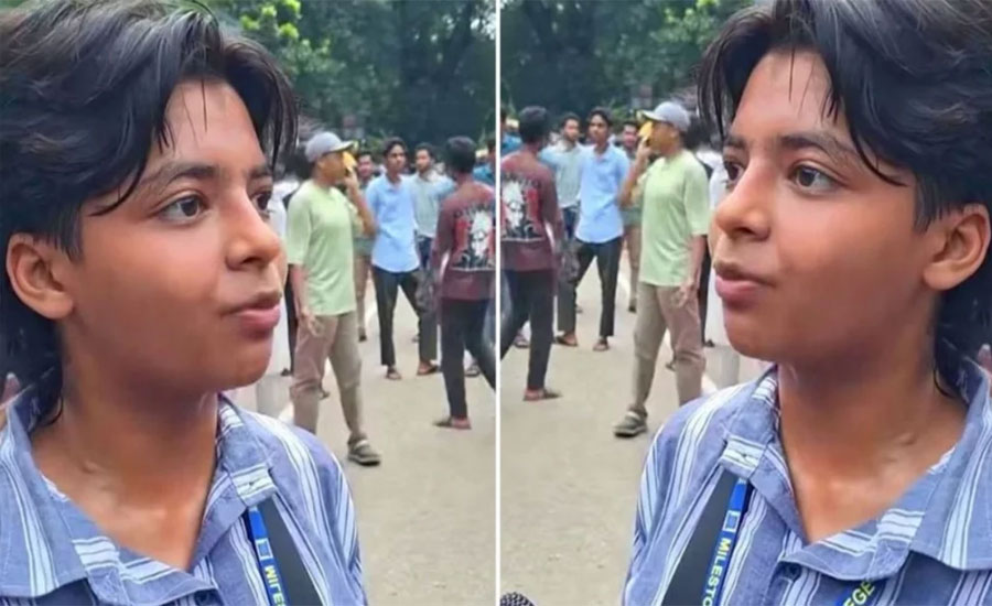 ‘১২ কোটি শিক্ষার্থীর দায়িত্ব নিয়েছি’ বলে ভাইরাল সুহি মাইলস্টোন কলেজের ছাত্রী নয়