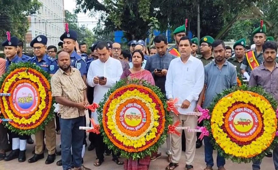 কুড়িগ্রামে বিভিন্ন  কর্মসূচির মধ্য দিয়ে ‘জুলাই শহীদ দিবস’ পালিত