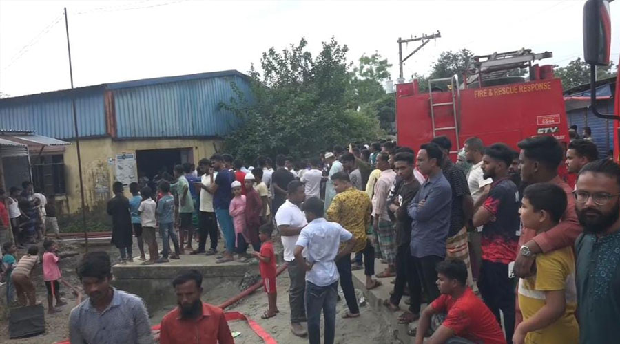 গাজীপুরে তাকওয়া নিট কম্পোজিটে অগ্নিকাণ্ড, তিন ঘণ্টার চেষ্টায় নিয়ন্ত্রণে আগুন