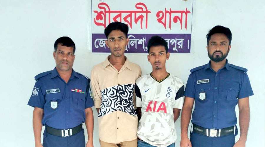 শ্রীবরদীতে ইয়াবার সহ ২ যুবক গ্রেফতার 