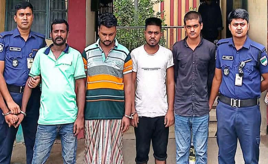 যশোর অভয়নগরে চাঁদার দাবিতে হামলা আটক চার 