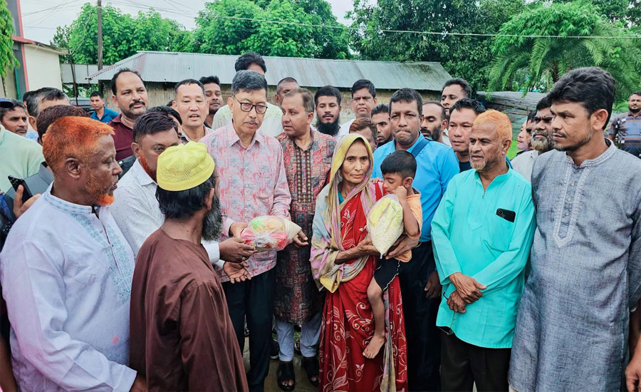 পুনর্বাসনে সর্বোচ্চ অগ্রাধিকার দিচ্ছে সরকার কোনো ক্ষতিগ্রস্ত বাদ যাবে না: দীপেন দেওয়ান এমপি