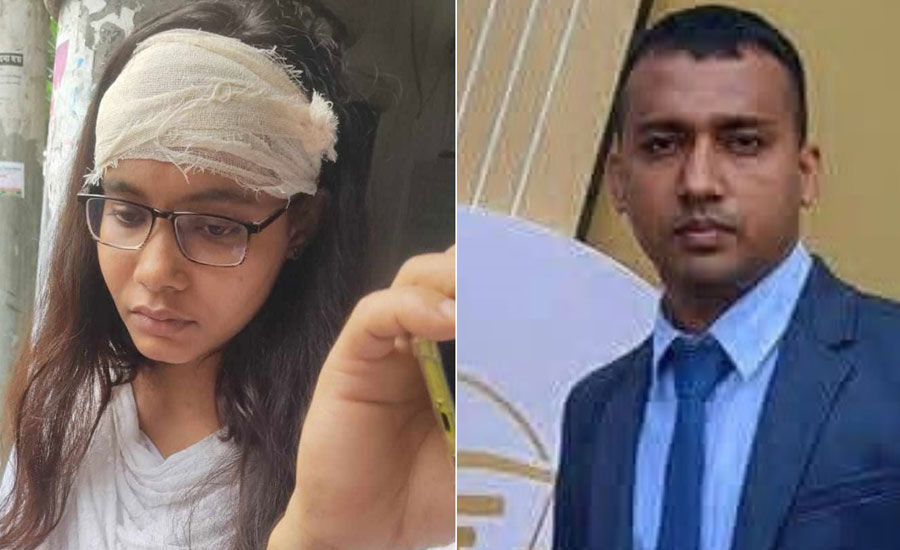 নারী আইনজীবীর মাথা ফাটালেন বিচারক