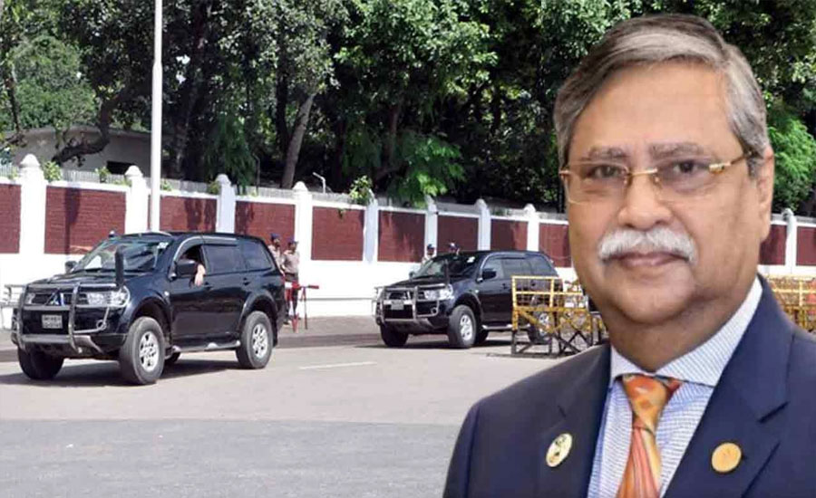 বঙ্গভবন ছাড়লেন সাবেক রাষ্ট্রপতি সাহাবুদ্দিন