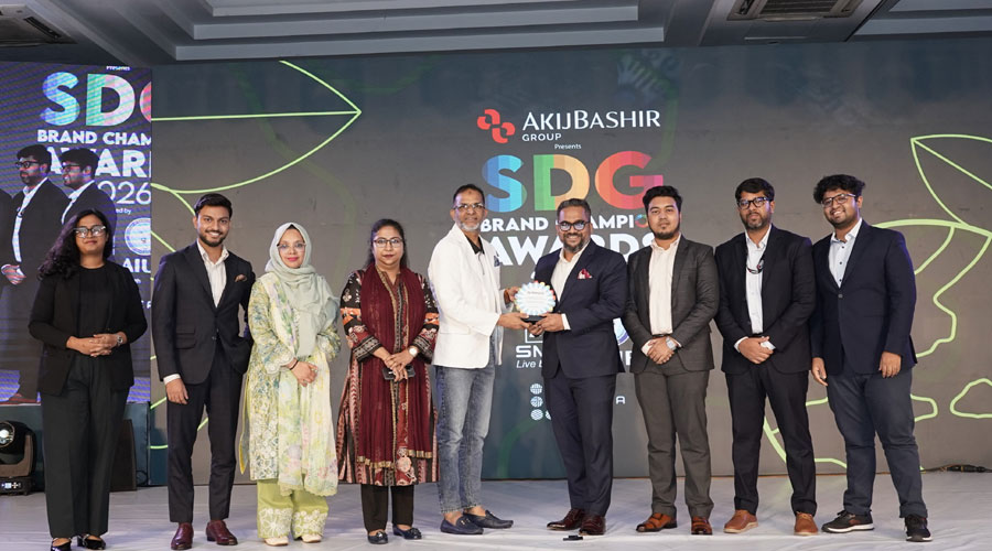 মোস্ট সাসটেইনেবল ফাইন্যান্সিয়াল ইনস্টিটিউশন অব দ্য ইয়ার- এনবিএফআই সম্মাননা পেল আইপিডিসি