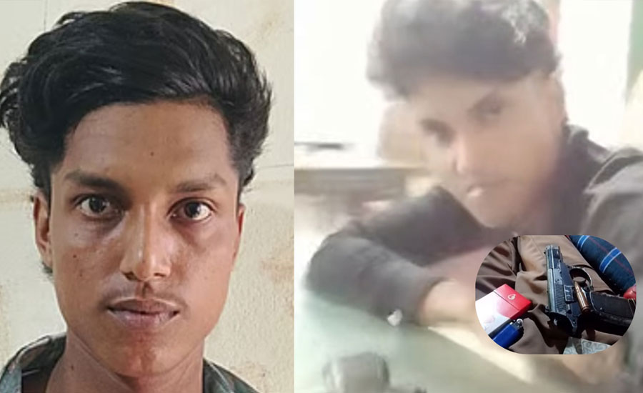 টিকটকে ‘পিস্তল’ দেখিয়ে আতঙ্ক, স্ত্রীকে যৌতুকের দাবিতে নির্যাতন: শ্রীপুরে যুবক গ্রেপ্তার