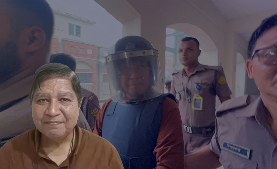 খালেদা জিয়ার বাসার সামনে ট্রাক-পেপার স্প্রে: জগলুল পাশার ৭ দিনের রিমান্ড