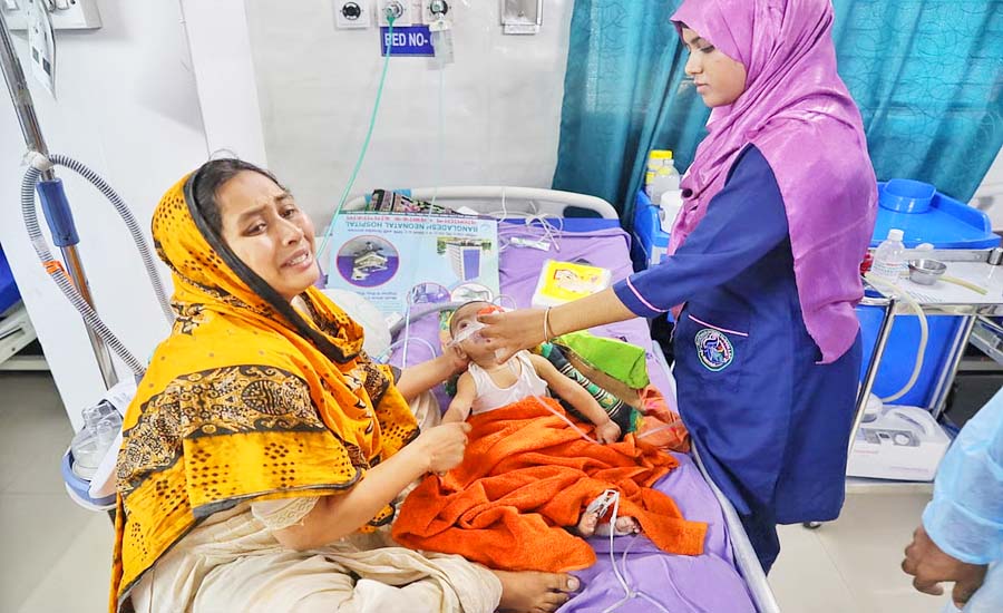 হামের উপসর্গ নিয়ে আরও ৬ শিশুর মৃত্যু