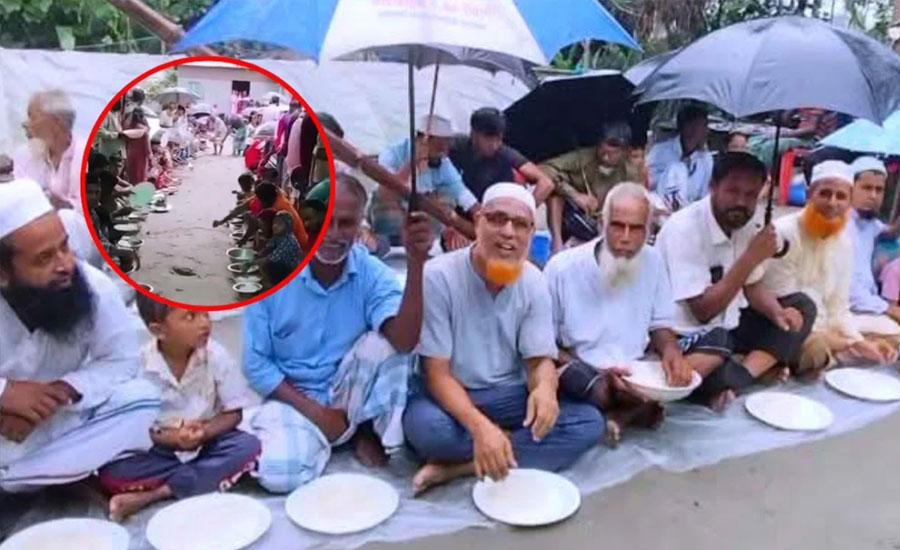 জীবিত অবস্থায় নিজের চল্লিশা ২ হাজার মানুষকে খাওয়ালেন বৃদ্ধ