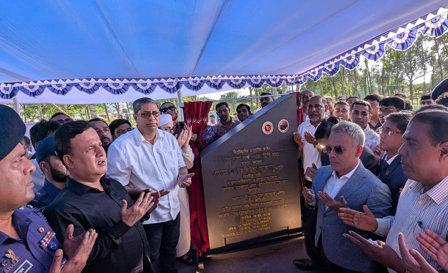 ২০ বছর পর নতুন রূপে শাকপালা পার্ক ভিত্তিপ্রস্তর স্থাপন, উচ্ছ্বসিত বগুড়াবাসী