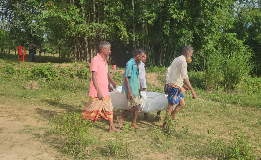 ঝিনাইগাতীতে নিখোঁজের ৮ দিন পর ব্যবসায়ীর অর্ধগলিত মরদেহ উদ্ধার