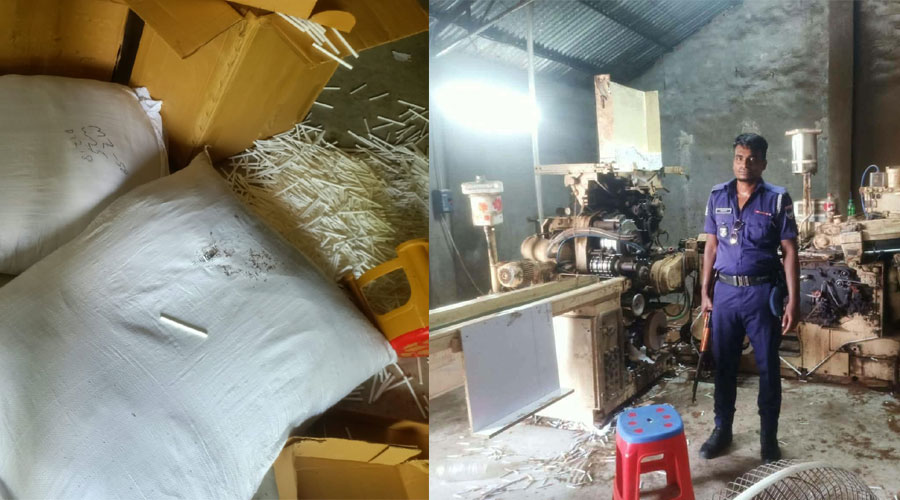 কুষ্টিয়ায় নকল সিগারেটের কারখানায় অভিযান, ২ কোটি টাকার সিগারেট জব্দ 