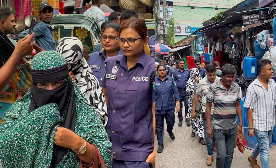 যশোরে আবাসিক হোটেলে অভিযান  দুই নারীসহ দশ জন আটক