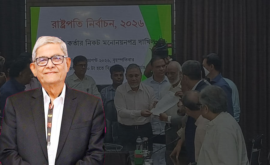 রাষ্ট্রপতি পদে মির্জা ফখরুলের মনোনয়নপত্র জমা