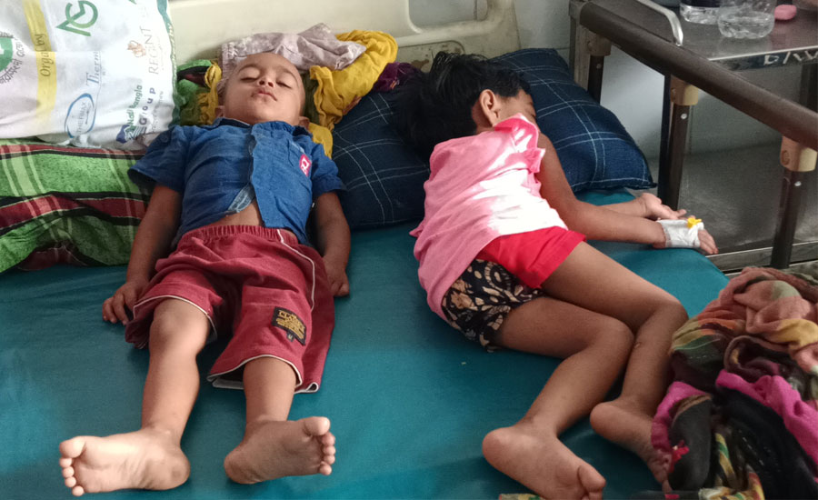গাজীপুরে হাম রোগে আক্রান্ত হয়ে হাসপাতালে ভর্তি ৪৩ জন  