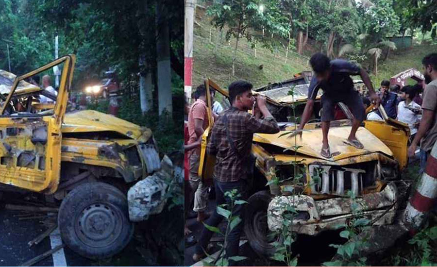 রাঙ্গামাটিতে পিকআপ উল্টে নিহত ৪