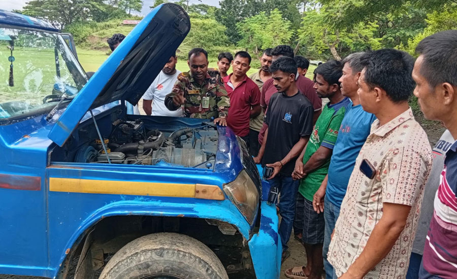 সাজেক বাঘাইহাট জোনের উদ্যোগে ওয়ার্কশপ প্রশিক্ষণ কর্মসূচি অনুষ্টিত