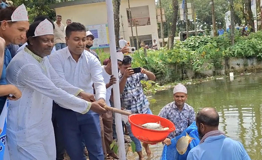 ভূরুঙ্গামারীতে মৎস্য পক্ষ উপলক্ষে র‍্যালী ও আলোচনা সভা