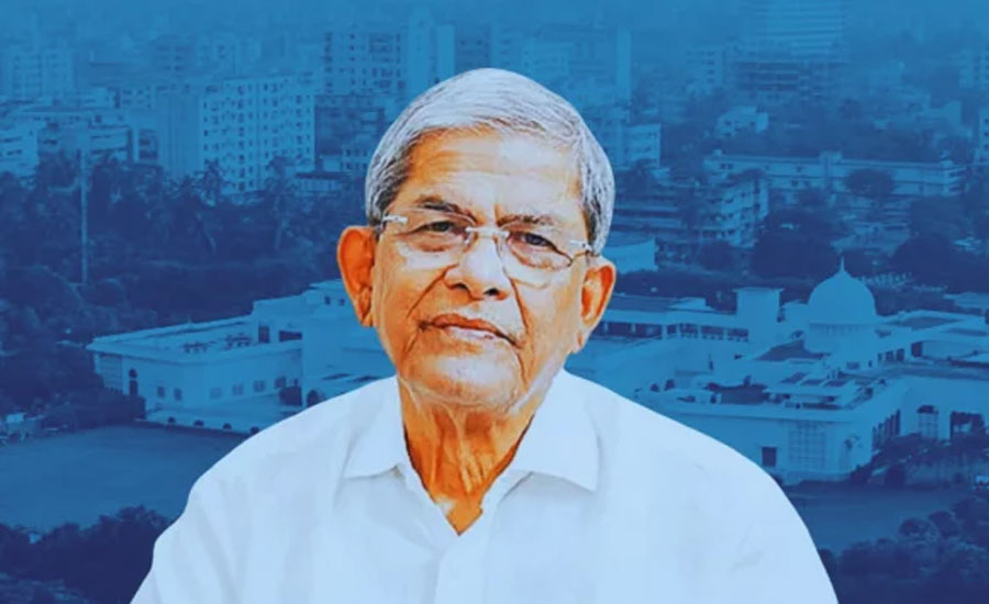 মির্জা ফখরুলকে রাষ্ট্রপতি ঘোষণা করে প্রজ্ঞাপন