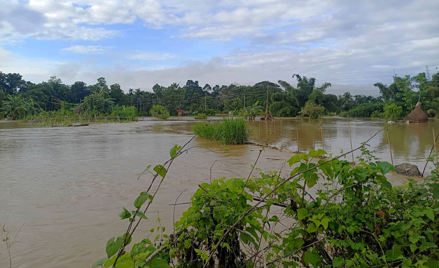 পাহাড়ি ঢলে দীঘিনালায় ডুবেছে কৃষকের স্বপ্ন